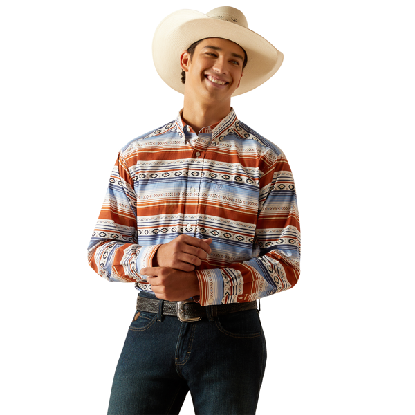 Casual Series Dexter Classic Fit Long Sleeve Western Shirt