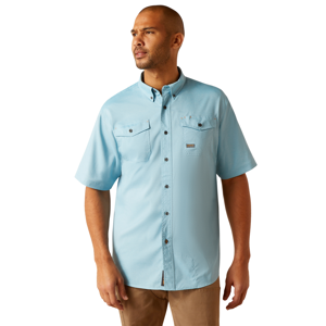 Men's  Rebar Made Tough VentTEK Durastretch Short Sleeve Work Shirt