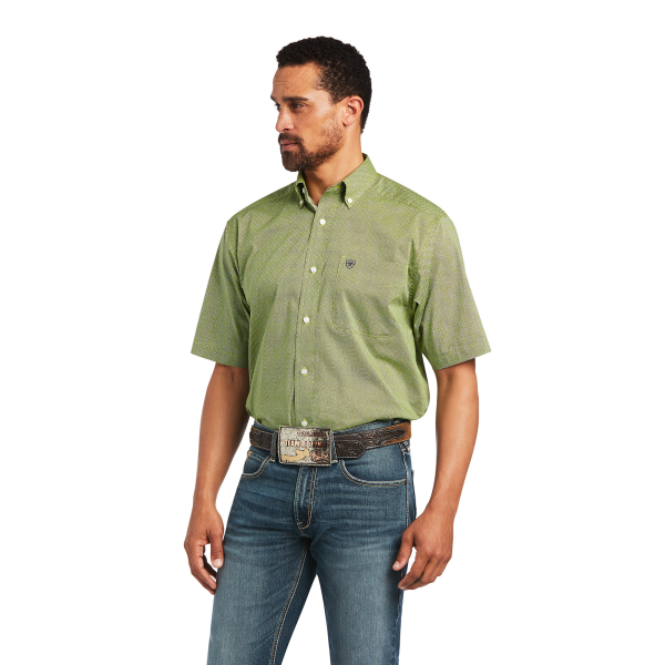 Casual Series Branson Stretch Classic Fit Short Sleeve Western Shirt