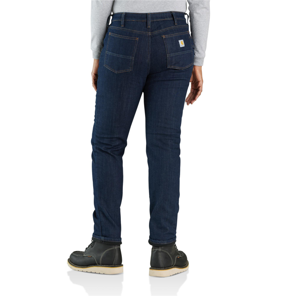 Rugged Flex Relaxed-Fit Fleece Lined Jean