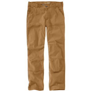 Men's  Rugged Flex Relaxed Fit Canvas Double Front Utility Work Pant