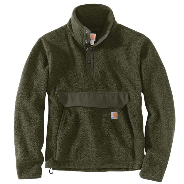 Relaxed Fit Heavy-Weight Fleece Pullover