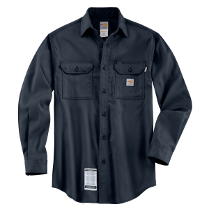 Men's  Flame-Resistant Work-Dry Lightweight Twill Shirt