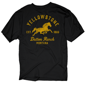 Men's  Dutton Ranch Horse Short Sleeve T-Shirt
