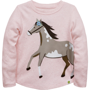 Girls'  Running Horse T-Shirt