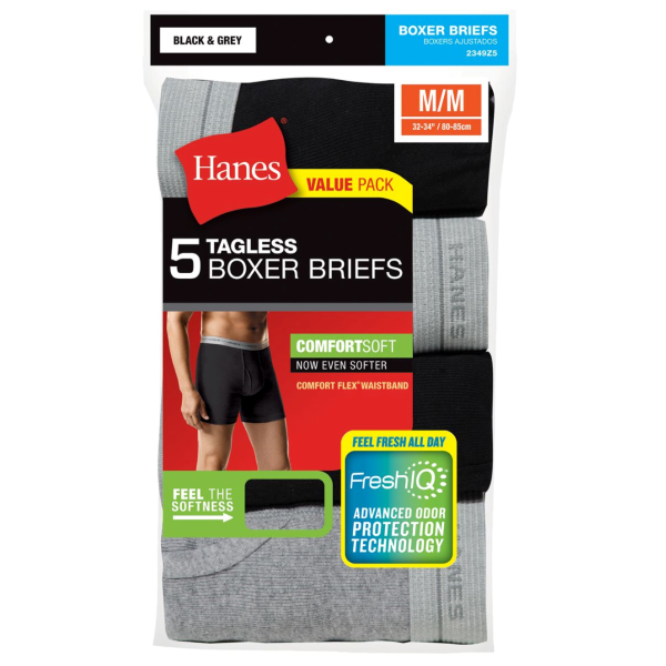 Boxer Briefs with Comfort Flex Waistband 5-Pack