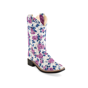 Girls'  Floral Western Boot