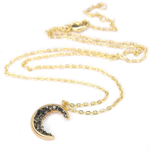 Women's  Crescent Moon Necklace