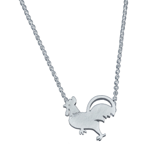 Women's  Rooster Charm Necklace