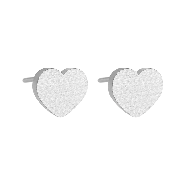 Minimalist Delicate Heart Shaped Earrings