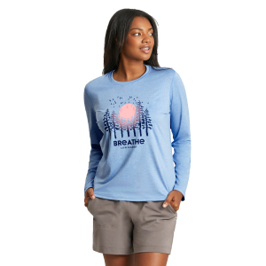 Women's  Breathe Forest Long Sleeve Active Tee