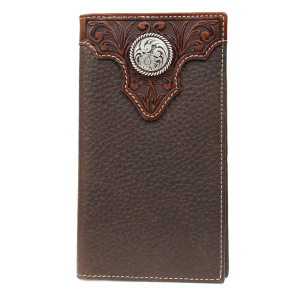 Men's  Rodeo Tooled Concho Wallet