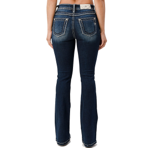 Women's  Heavy Stitch Non-Flap Jean