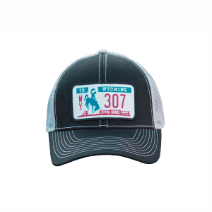Unisex Wyoming License Plate 307 Low Pro Hat