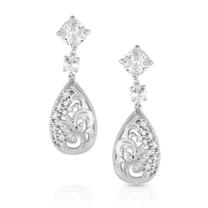 Women's  Moonlight Garden Crystal Earrings