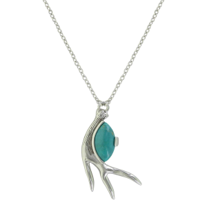 Women's  Sterling Lane Hidden Treasure Turquoise Necklace