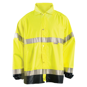 Men's  Ansi Class 3 Premium Breathable Rain Jacket