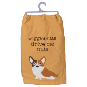 Wigglebutts Drive Me Nuts Dish Towel