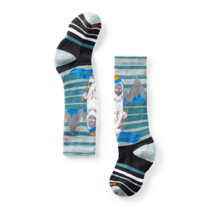 Kids'  Wintersport Full Yeti Pattern OTC Sock