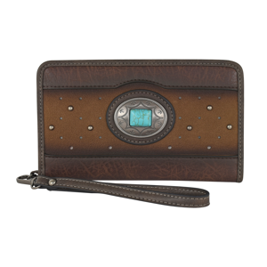 Women's  Turquoise Concho Wallet