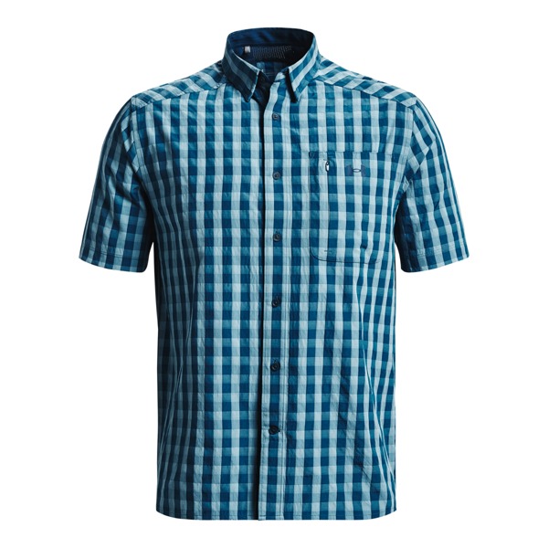 UA Short Sleeve Drift Tide 2.0 Plaid Shirt