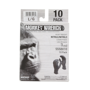 Men's  Monkey Wrench 10-Pack Disposable Gloves