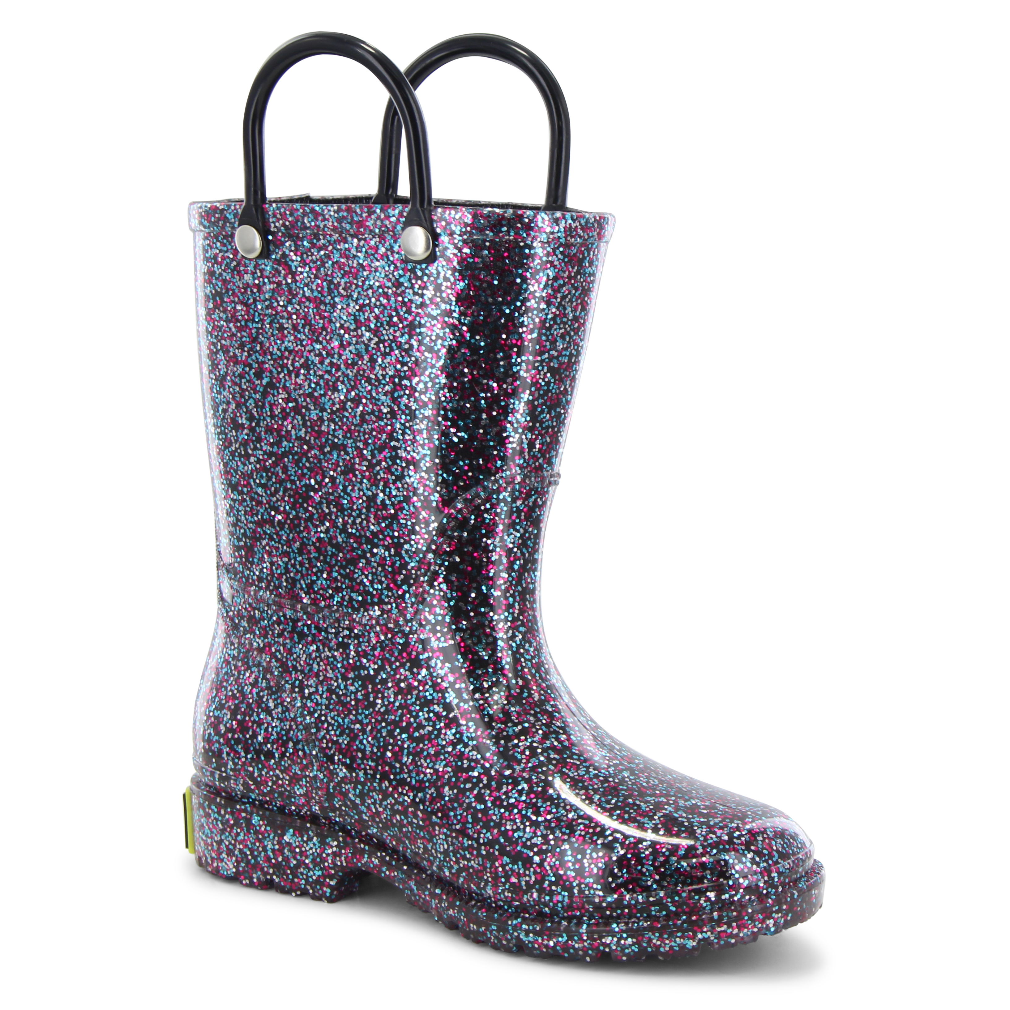 glitter rain boots girls