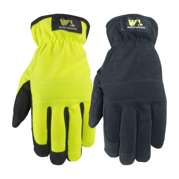 2 Pair Pack Slip-On All-Purpose Work Gloves
