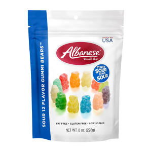 12 Flavor Sour Gummi Bears