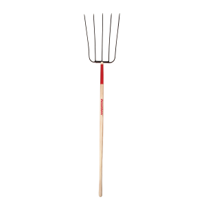 5 Tine Barley Fork with Wooden Handle
