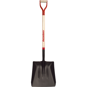 Number 4 Street Shovel with Wooden D-Handle