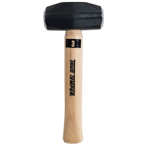 3 lb Drill Hammer with Wooden Handle