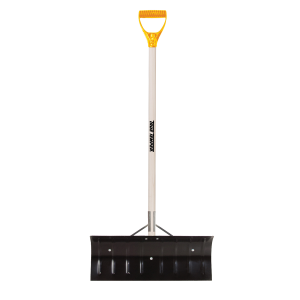 24" Steel Snow Pusher with D Handle