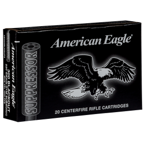 American Eagle .300 AAC Blackout 220 Grain Open Tip Metal Ammo