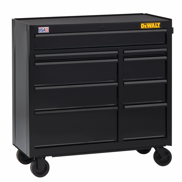 41" Wide 9-Drawer Rolling Tool Cabinet DWST24190