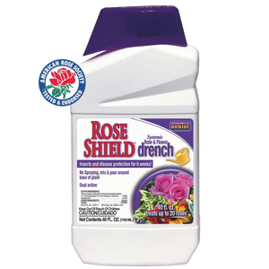 Ready-to-Use Rose Shield Systemic Rose and Flower Drench Disease and Insect Protection