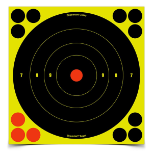 Shoot NC 8" Bull's-eye Target - 6 targets