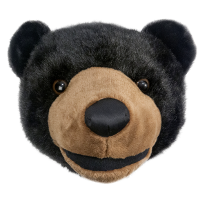 Black Bear Trophy Head