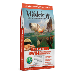 Swim, Farm-Raised Salmon and Brown Rice Recipe Dry Dog Food