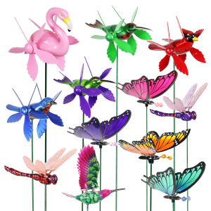 Windy Wings 7" Plant Stake - Assorted