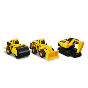 Metal Construction Vehicles 3 Pack - Assorted