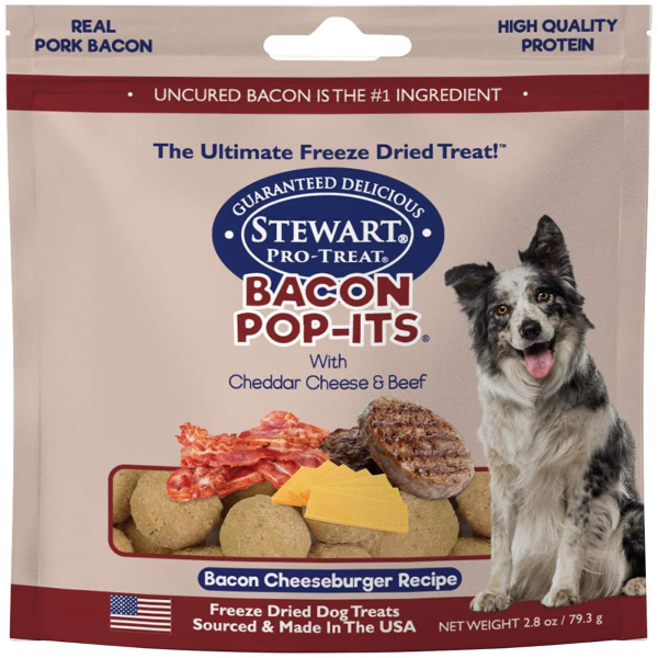 Pro Treat Bacon Pop-Its with Cheddar Cheese and Beef