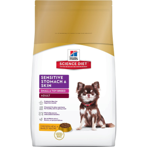 Chicken Meal and Barley Sensitive Stomach and Skin Recipe, Small and Toy Breed, Adult Dry Dog Food