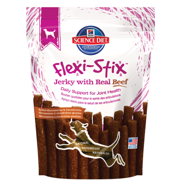 Flexi-Stix Jerky Dog Treats with Real Beef