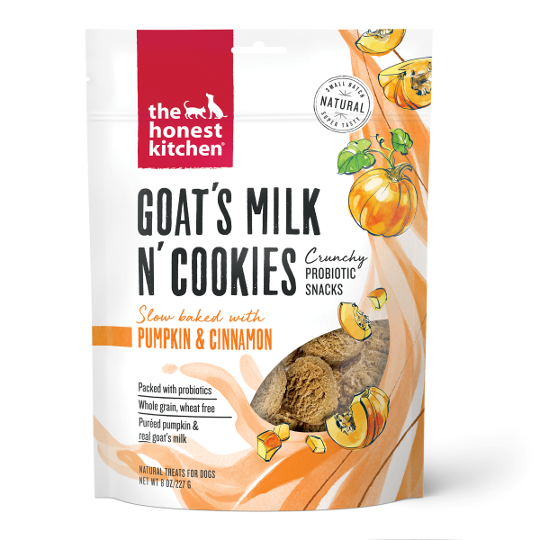 Goat's Milk N-Cookies Pumpkin and Cinnamon Dog Treat