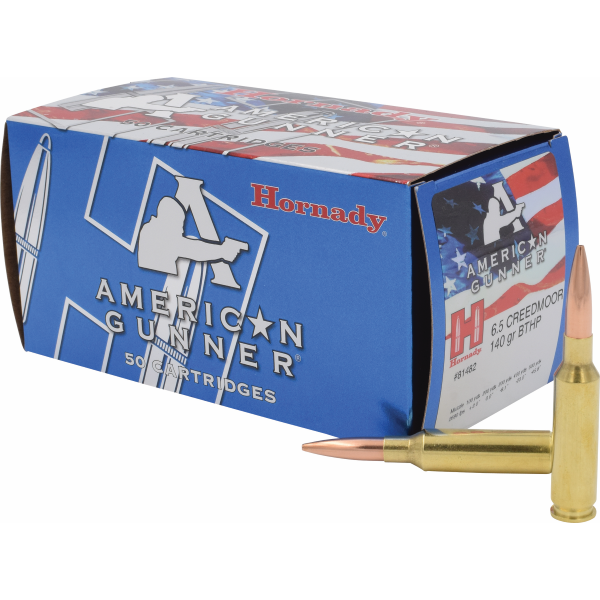 6.5 Creedmoor American Gunner Ammo Value Pack