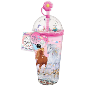 Wild and Free Crystal Cool Cup with Straw Topper