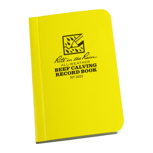 Beef Calving Record Book