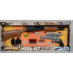 Outdoor Hunter Pump Shotgun, Pistol, and Binocs Set