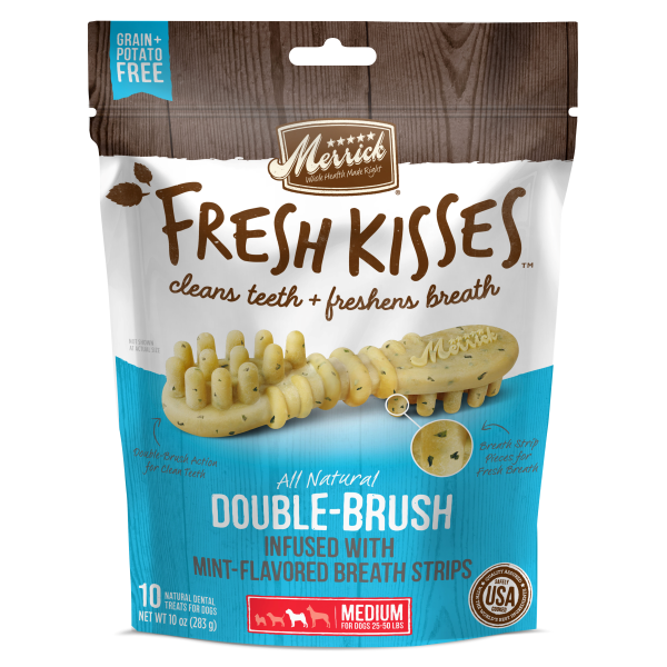 Fresh Kisses Mint Dental Treats - Medium Dog